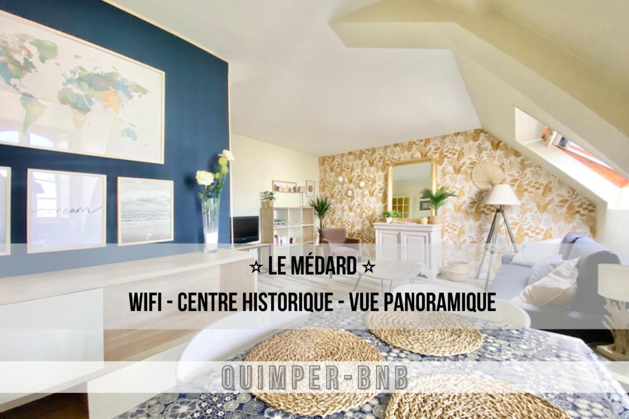 Le Medard - Confort - Wifi - Centre Historique - Entree Autonome Apartment Quimper Bagian luar foto